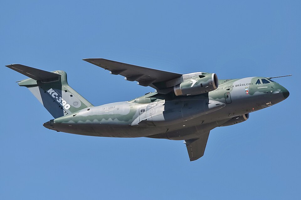 Avião da Embraer KC-390 Millenium pode ter produção na Índia